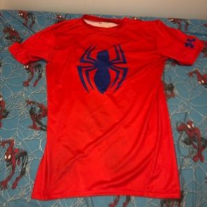 Spider man Under Amour compression shirt